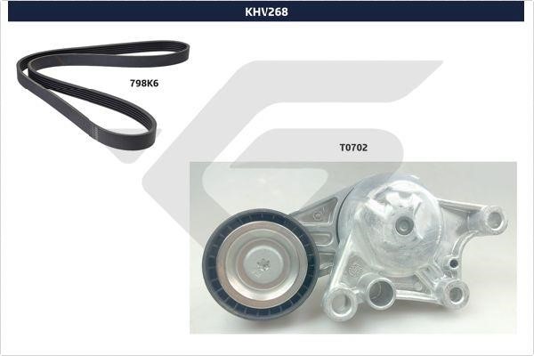 Hutchinson KHV 268 Drive belt kit KHV268