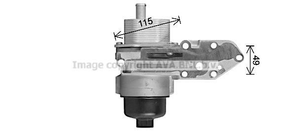 Oil cooler AVA FD3669H