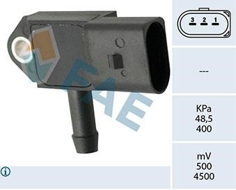 FAE 16133 Sensor, intake manifold pressure 16133