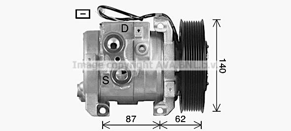 MEAK342 AVA Compressor, air conditioning