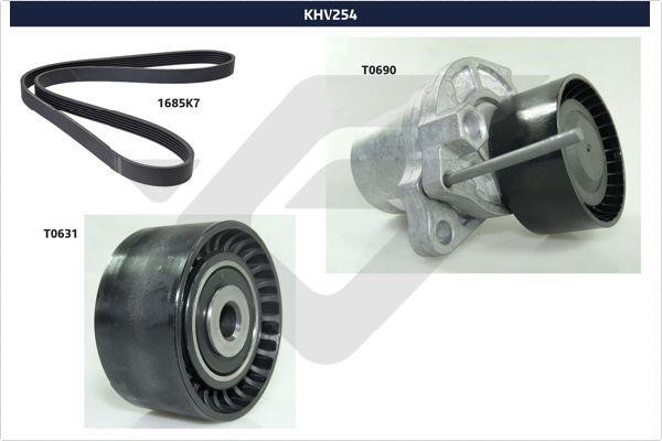Hutchinson KHV 254 Drive belt kit KHV254