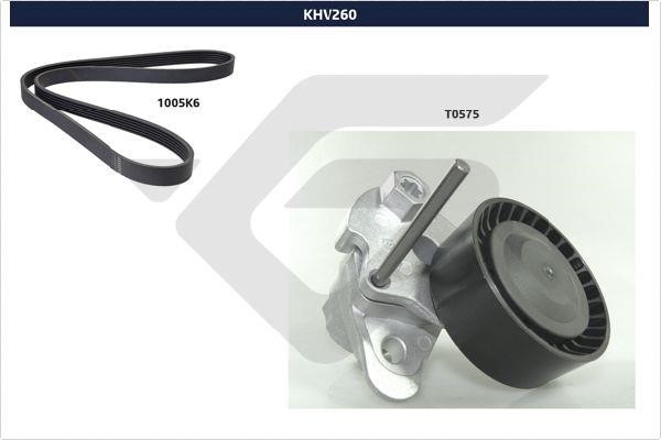 Hutchinson KHV 260 Drive belt kit KHV260