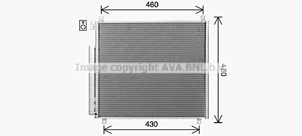 Air conditioner condenser Suzuki Ignis: SZ5158D AVA AC Condenser