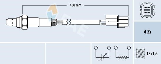 77682 FAE Lambda sensor