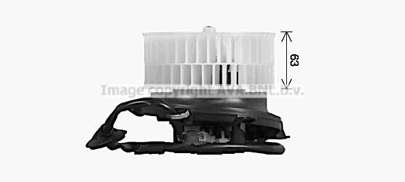 Electric Motor, interior blower AVA MS8771