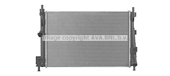 Radiator, engine cooling AVA MZ2295