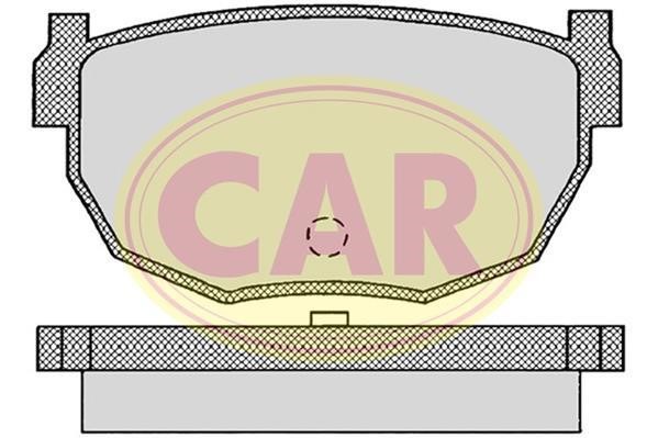 Car PNT549 Brake Pad Set, disc brake PNT549