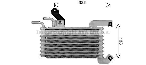 AVA TO3760 Oil Cooler, automatic transmission TO3760