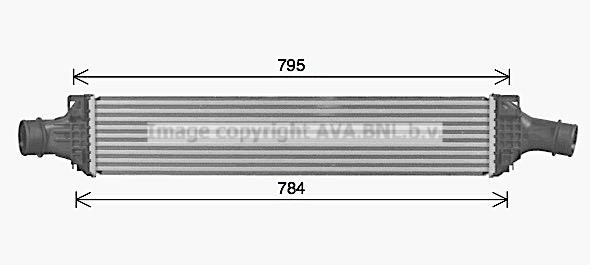 AVA AI4436 Intercooler, charger AI4436