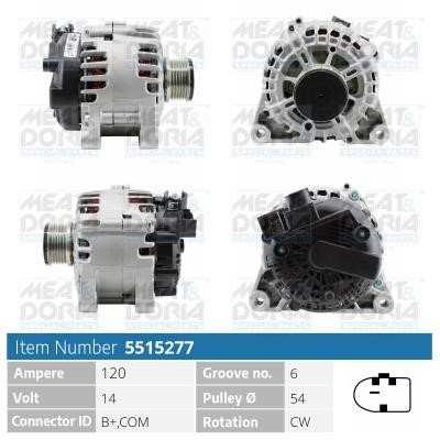 Meat&Doria 5515277 Alternator 5515277