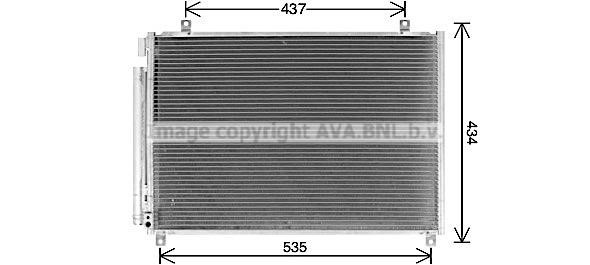 AVA SZ5154D Condenser, air conditioning SZ5154D SZ5154D AVA Condenser, air conditioning