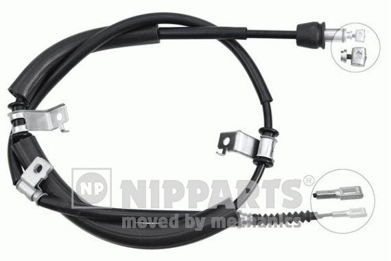 Nipparts J17318 Cable Pull, parking brake J17318