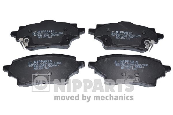Nipparts N3612051 Brake Pad Set, disc brake N3612051