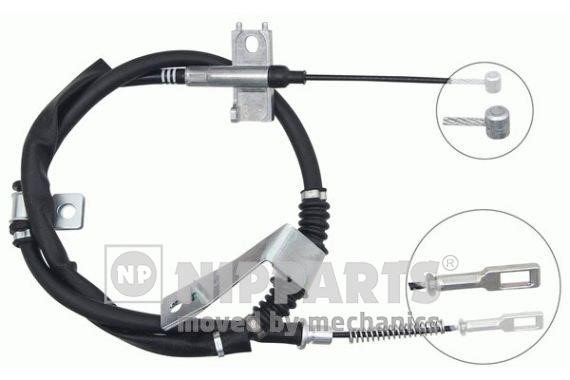 Nipparts J10078 Cable Pull, parking brake J10078