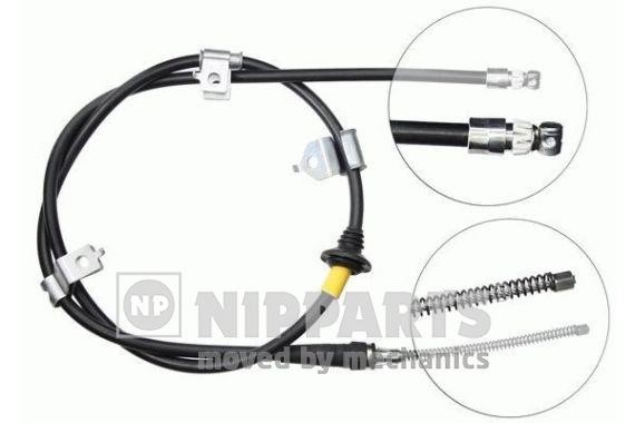 Nipparts J19378 Cable Pull, parking brake J19378