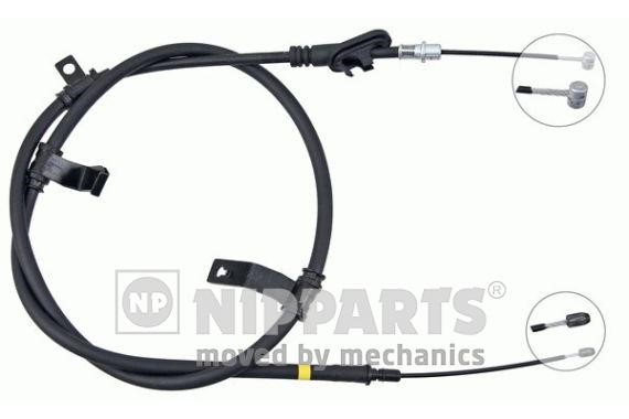 Nipparts J19158 Cable Pull, parking brake J19158