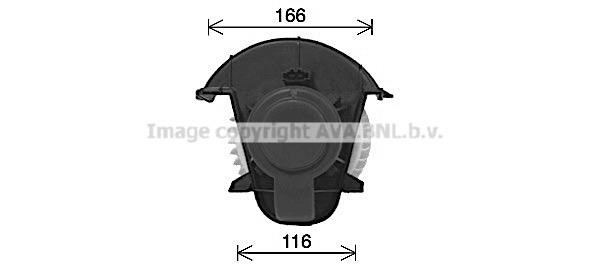 VN8409 AVA Electric Motor, interior blower