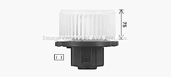 Electric Motor, interior blower AVA OL8728