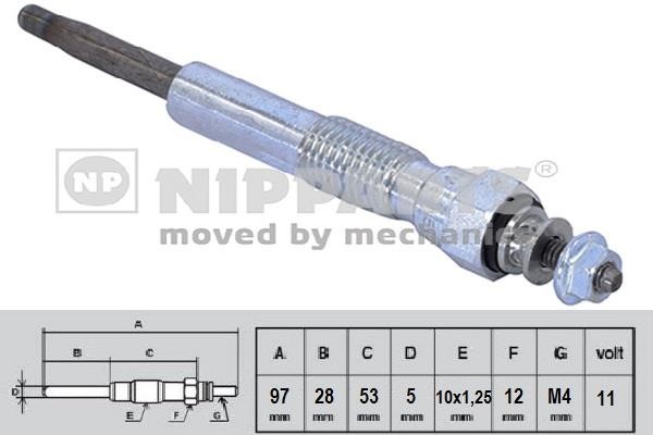 Nipparts N5712028 Glow plug N5712028