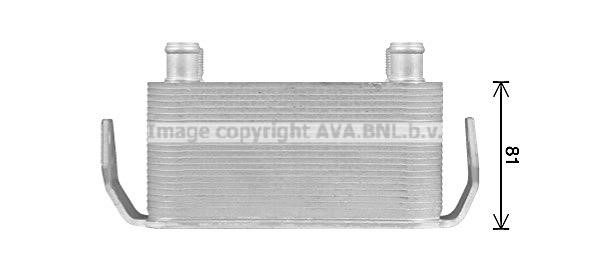 Oil Cooler, automatic transmission AVA AU3345