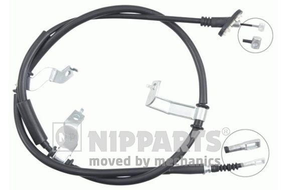 Nipparts J19809 Cable Pull, parking brake J19809
