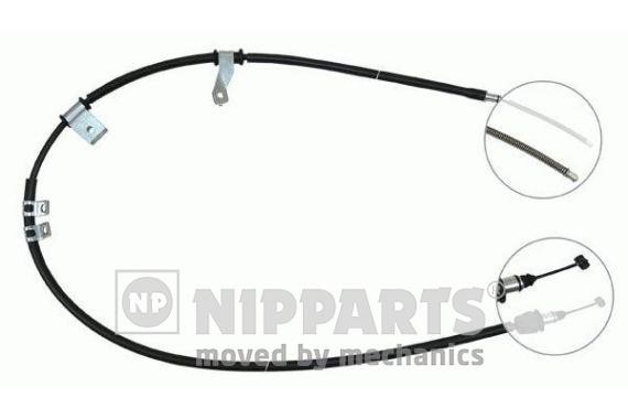 Nipparts J19168 Cable Pull, parking brake J19168