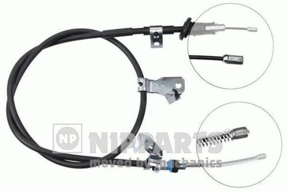 Nipparts J17208 Cable Pull, parking brake J17208