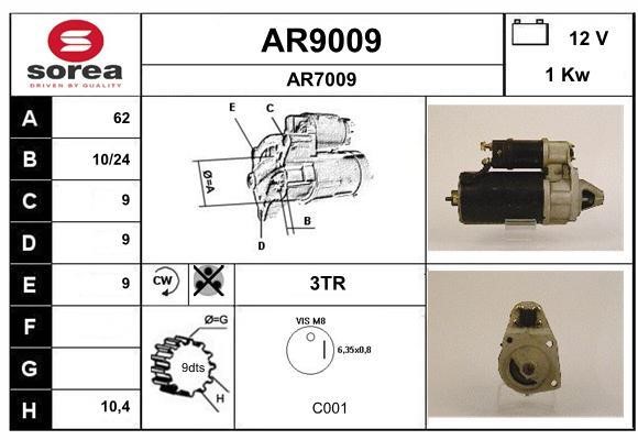 SNRA AR9009 Starter AR9009