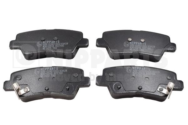 Nipparts N3610316 Brake Pad Set, disc brake N3610316