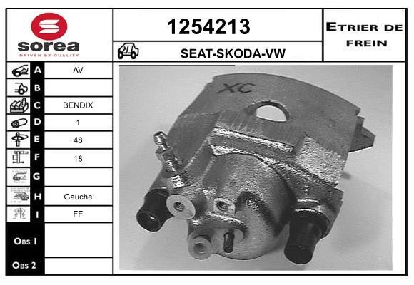 SNRA 1254213 Brake caliper front left 1254213