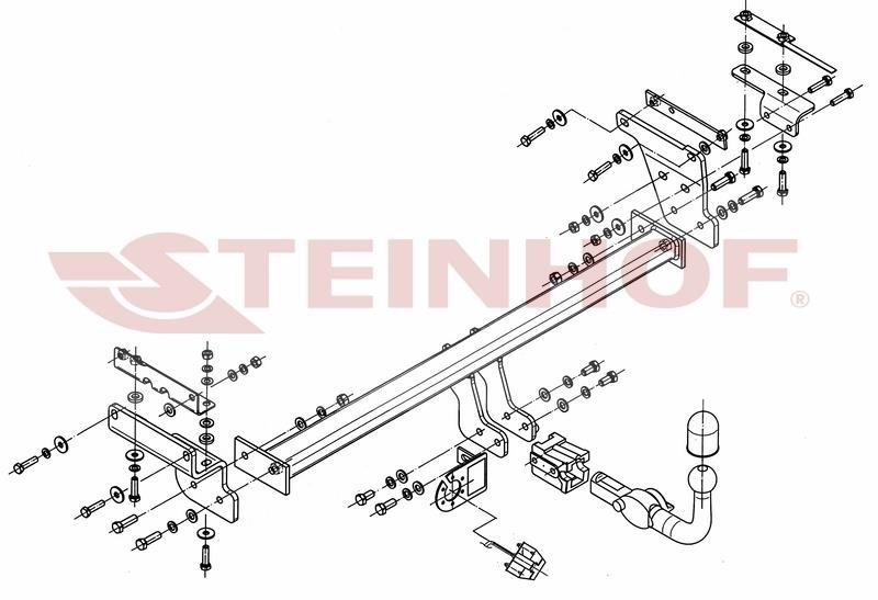 N095 Steinhof Tow bar
