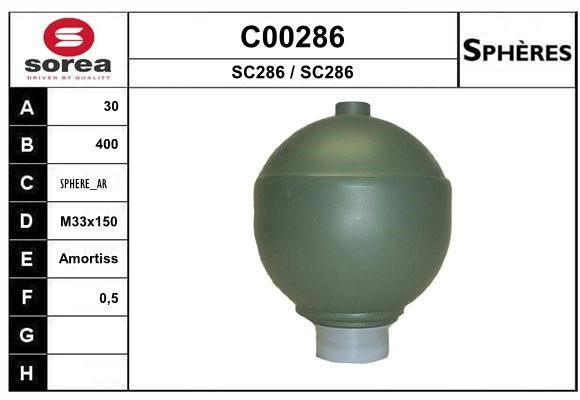 SNRA C00286 Hydraulic accumulator C00286