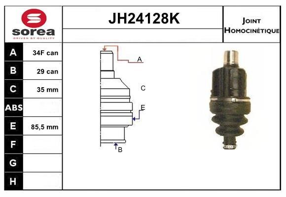 SNRA JH24128K CV joint JH24128K