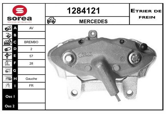 SNRA 1284121 Brake caliper 1284121