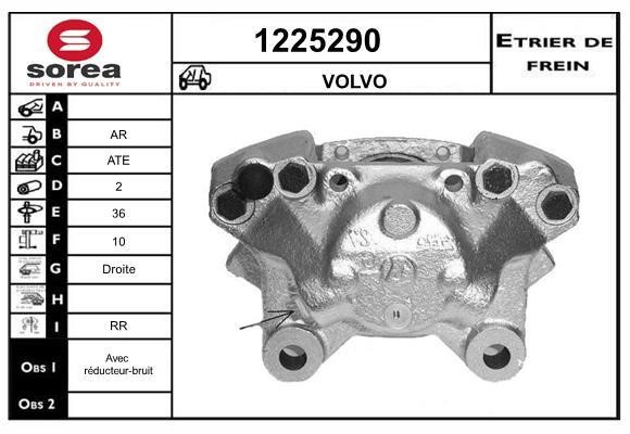 SNRA 1225290 Brake caliper rear right 1225290