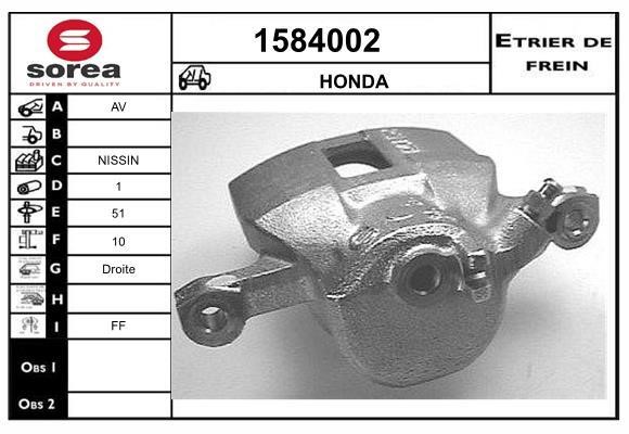 SNRA 1584002 Brake caliper 1584002