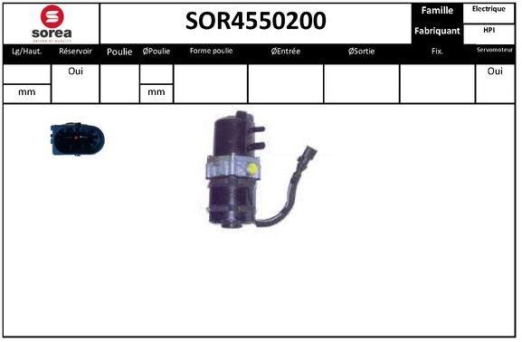 SNRA SOR4550200 Hydraulic Pump, steering system SOR4550200