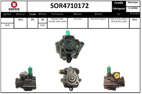 SNRA SOR4710172 Hydraulic Pump, steering system SOR4710172