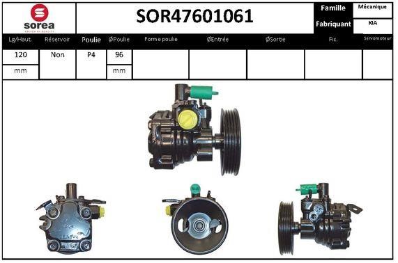 SNRA SOR47601061 Hydraulic Pump, steering system SOR47601061