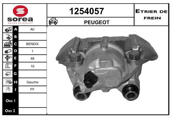 SNRA 1254057 Brake caliper 1254057