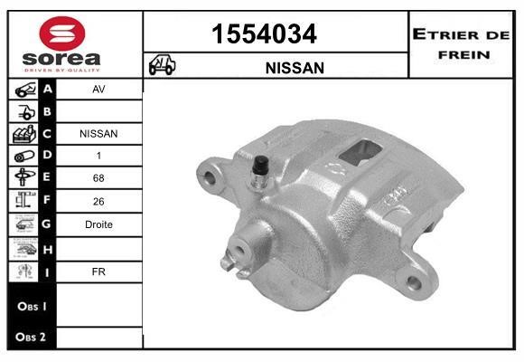 SNRA 1554034 Brake caliper 1554034