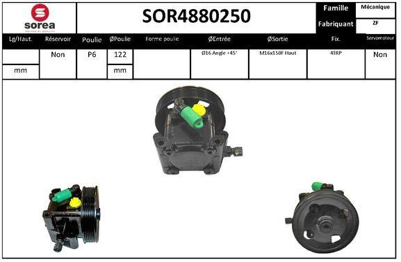 SNRA SOR4880250 Hydraulic Pump, steering system SOR4880250