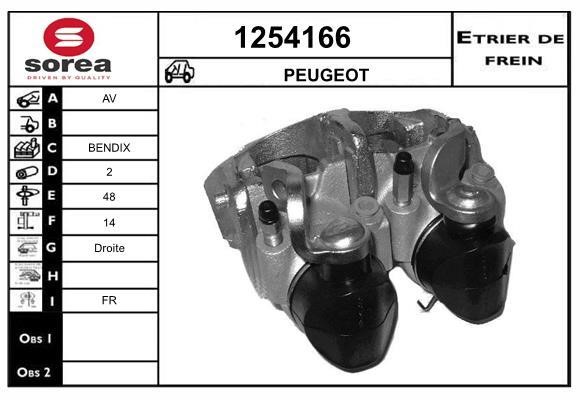 SNRA 1254166 Brake caliper 1254166