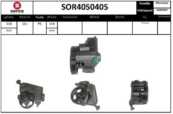 SNRA SOR4050405 Hydraulic Pump, steering system SOR4050405