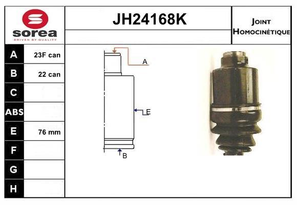 SNRA JH24168K CV joint JH24168K