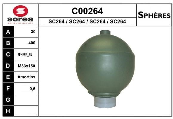 SNRA C00264 Hydraulic accumulator C00264