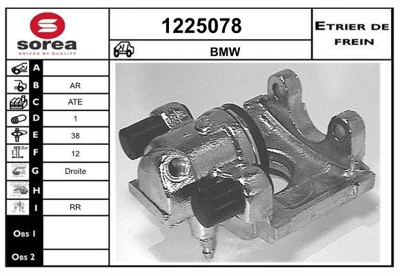 SNRA 1225078 Brake caliper rear right 1225078
