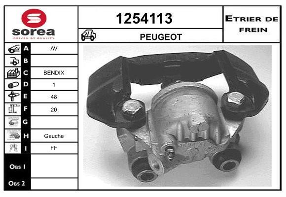 SNRA 1254113 Brake caliper 1254113