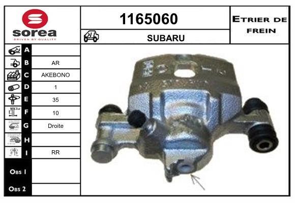 SNRA 1165060 Brake caliper rear right 1165060