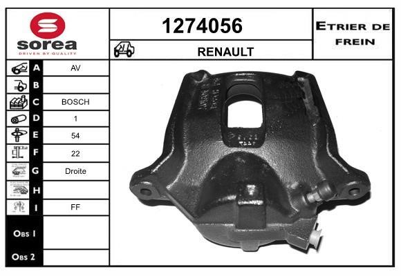 SNRA 1274056 Brake caliper 1274056